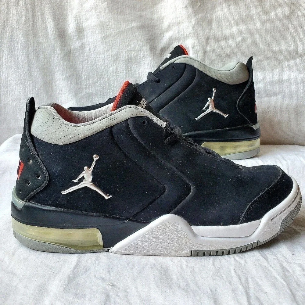 Nike Air Jordan Big Fund BV6434-001 Black Basketball Shoes Boys Sz 5.5Y/Womens 7